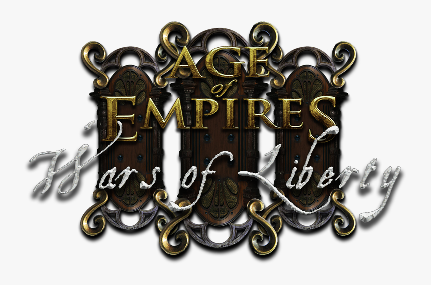 Wars Of Liberty Logo - Age Of Empires 3 Wars Of Liberty Logo, HD Png Download