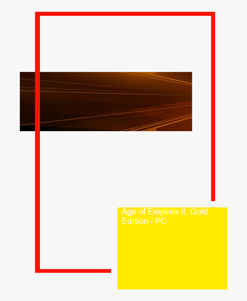 Age Of Empires Ii, Gold Edition Pc - Orange, HD Png Download