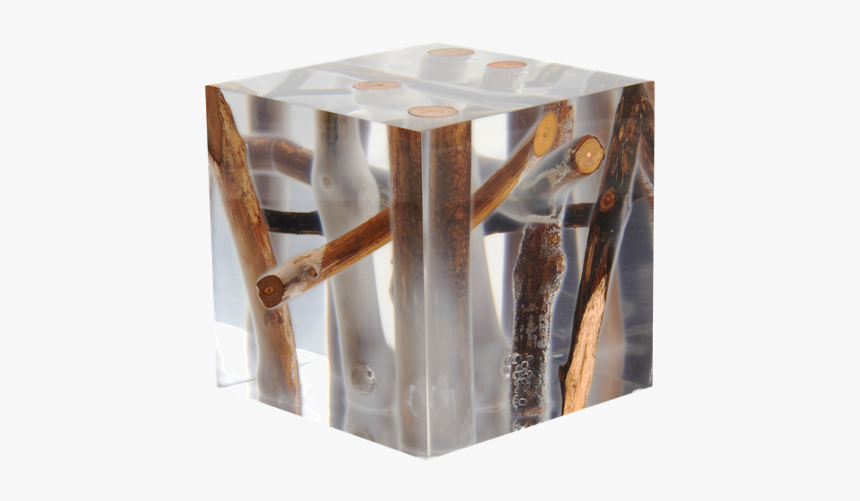 Resin Wood End Table, HD Png Download
