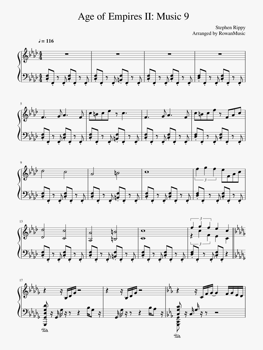 Age Of Empires Piano, HD Png Download