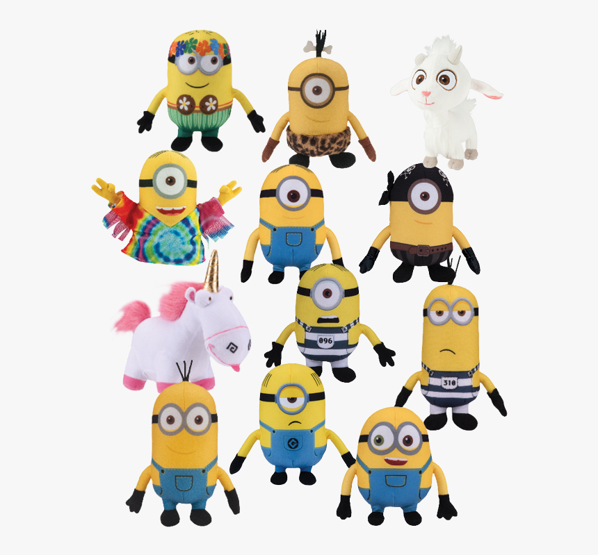 6 Minions , Transparent Cartoons - 6 Minions, HD Png Download