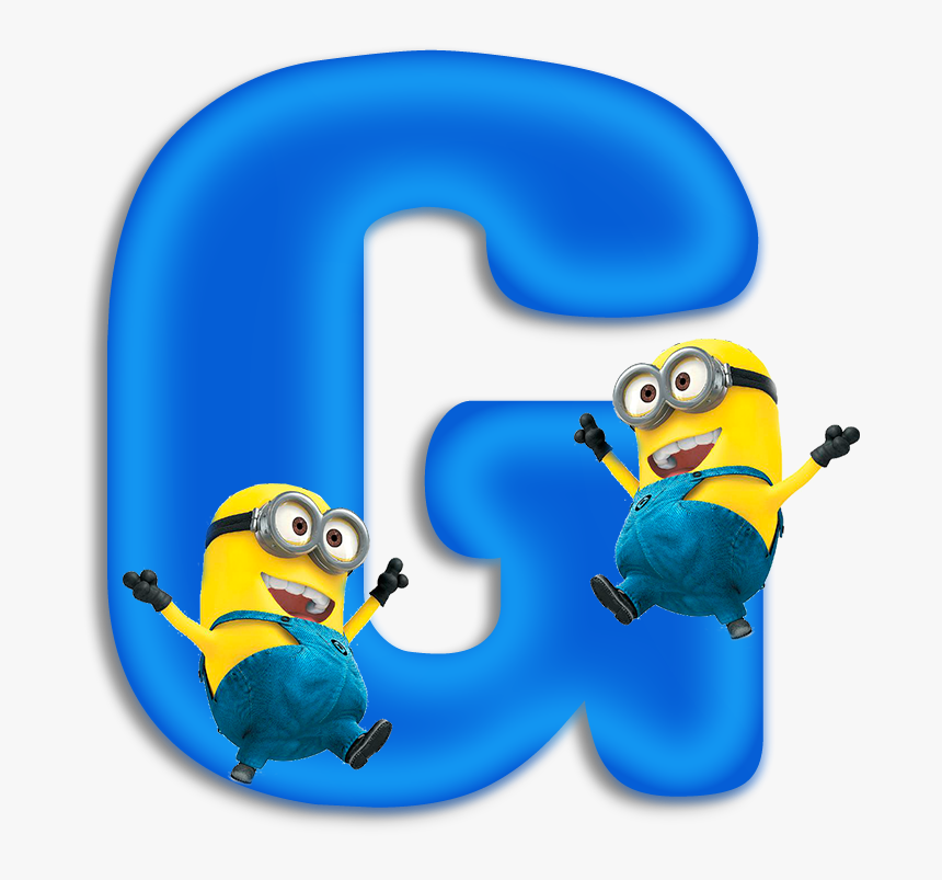 Alfabeto Png Minions - Despicable Me Minions, Transparent Png