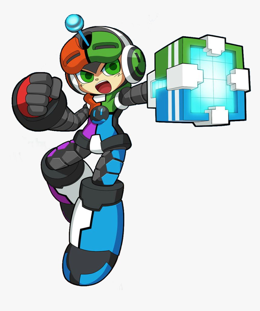 Aviator Mighty No 9 - Mighty No 9 All Forms, HD Png Download