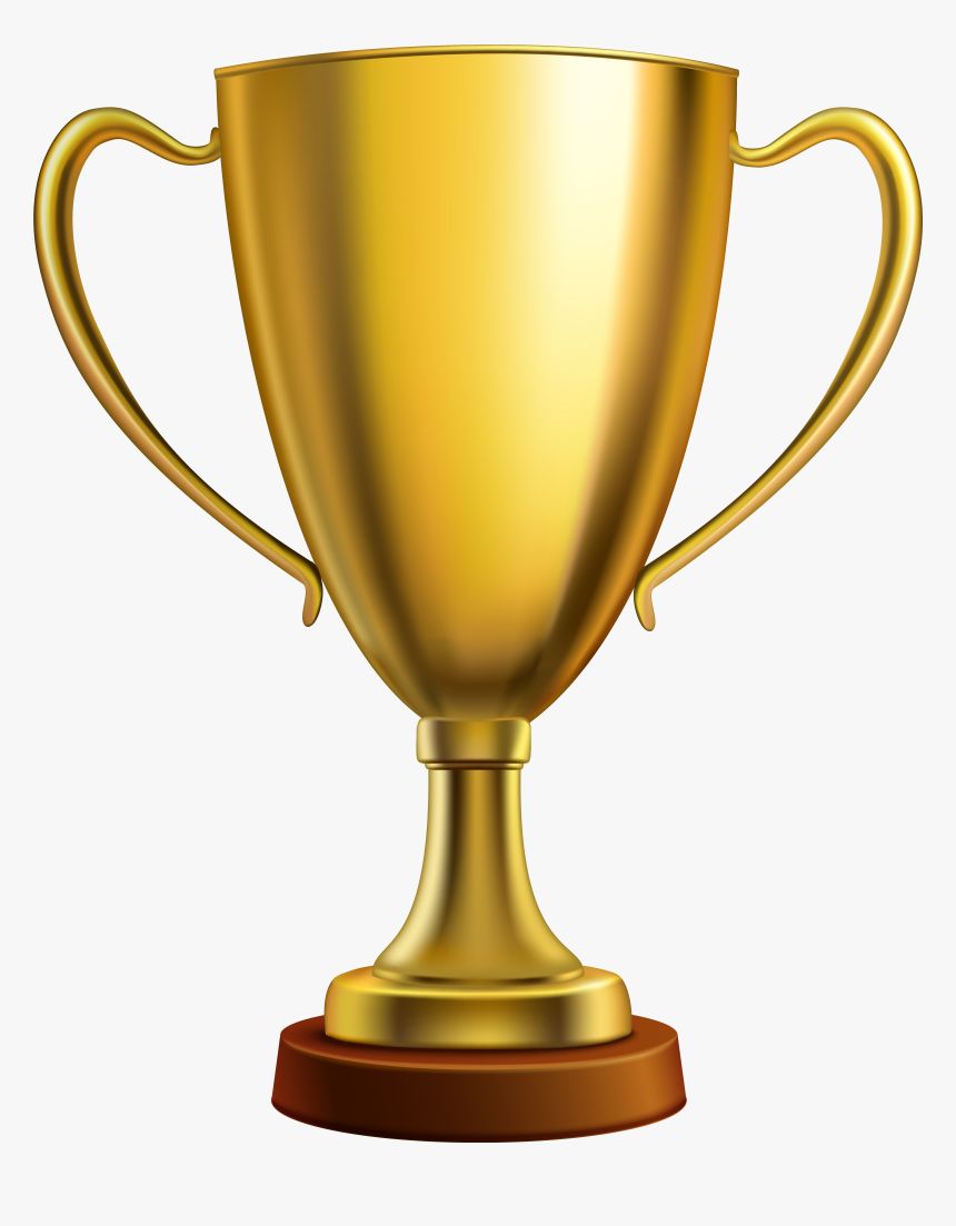 Golden Cup Winner - Gold Trophy Png, Transparent Png