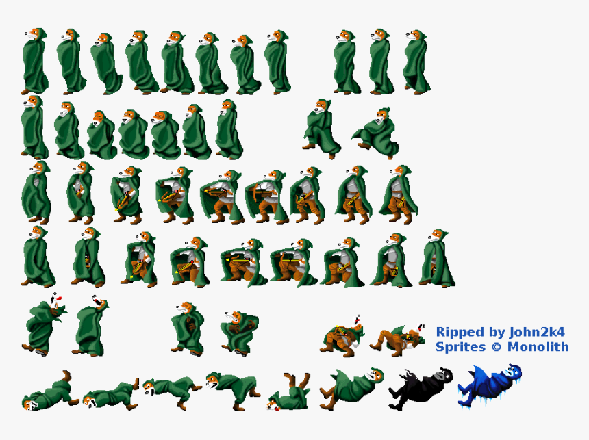 Thief Video Game Sprites, Pc Computer, Claws, Computers - Age Of Empire Sprites, HD Png Download