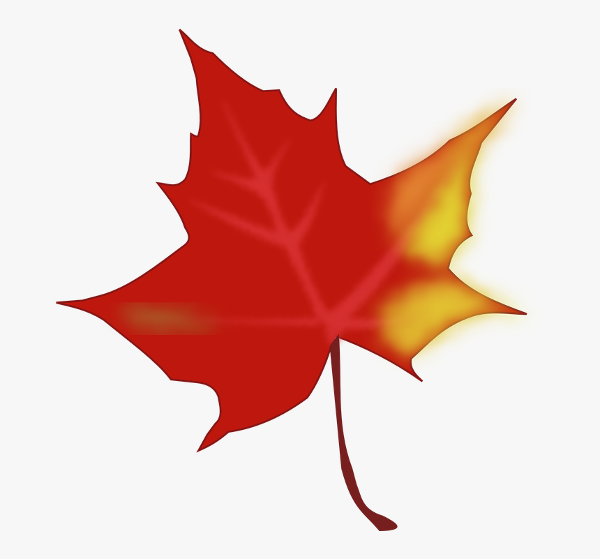 Maple Leaf Clipart Yellow Fall Leaf - Fall Leaves Clip Art, HD Png Download