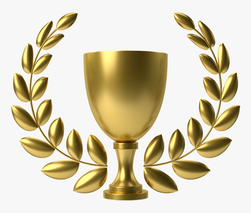 Gold Wreath Vector Png, Transparent Png