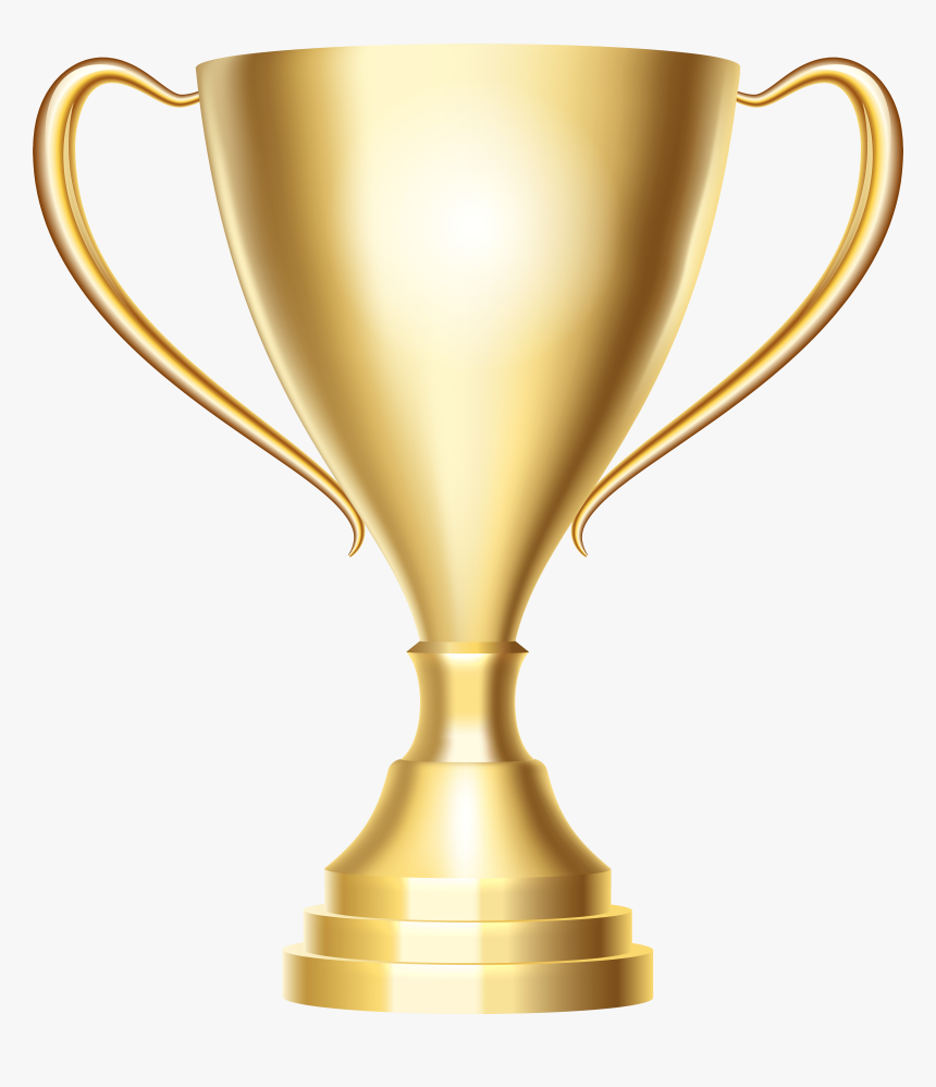 Gold Trophy Cup Award Transparent Png Clip Art Image, Png Download