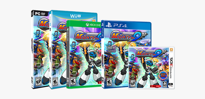 Mighty No - - Wii Mighty No 9, HD Png Download