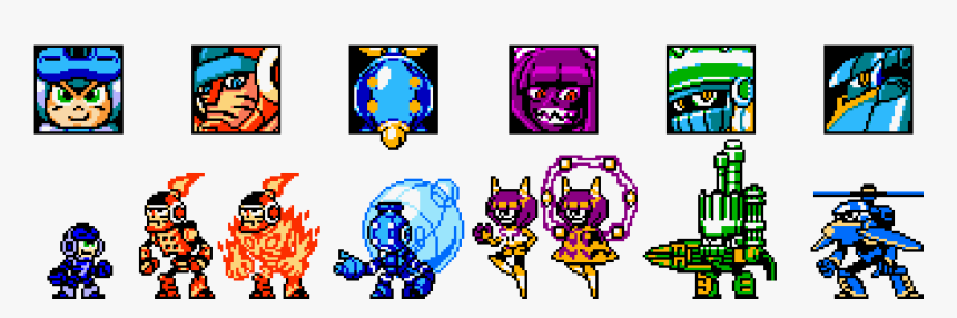Http - //i - Imgur - Com/ohtu3zg - Mighty No 9 All - Mighty No 9 Sprite Game, HD Png Download