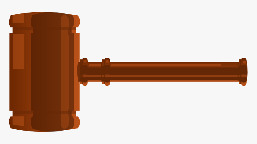 Gavel To Use Image Png Clipart - Wooden Gavel Clip Art, Transparent Png