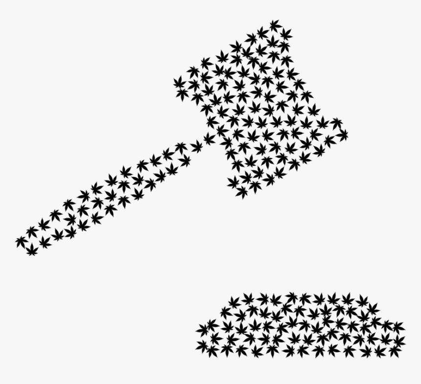 Text,blackandwhite,gavel - Gierer Meinhardt Reaction Diffusion, HD Png Download