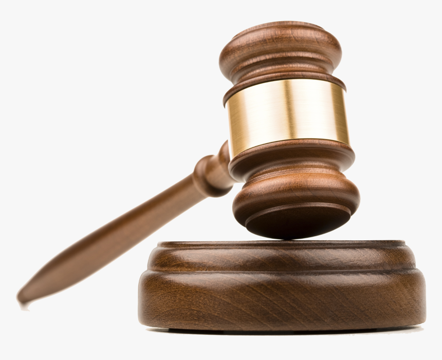 Lawyer Png Vectors - Transparent Background Gavel, Png Download