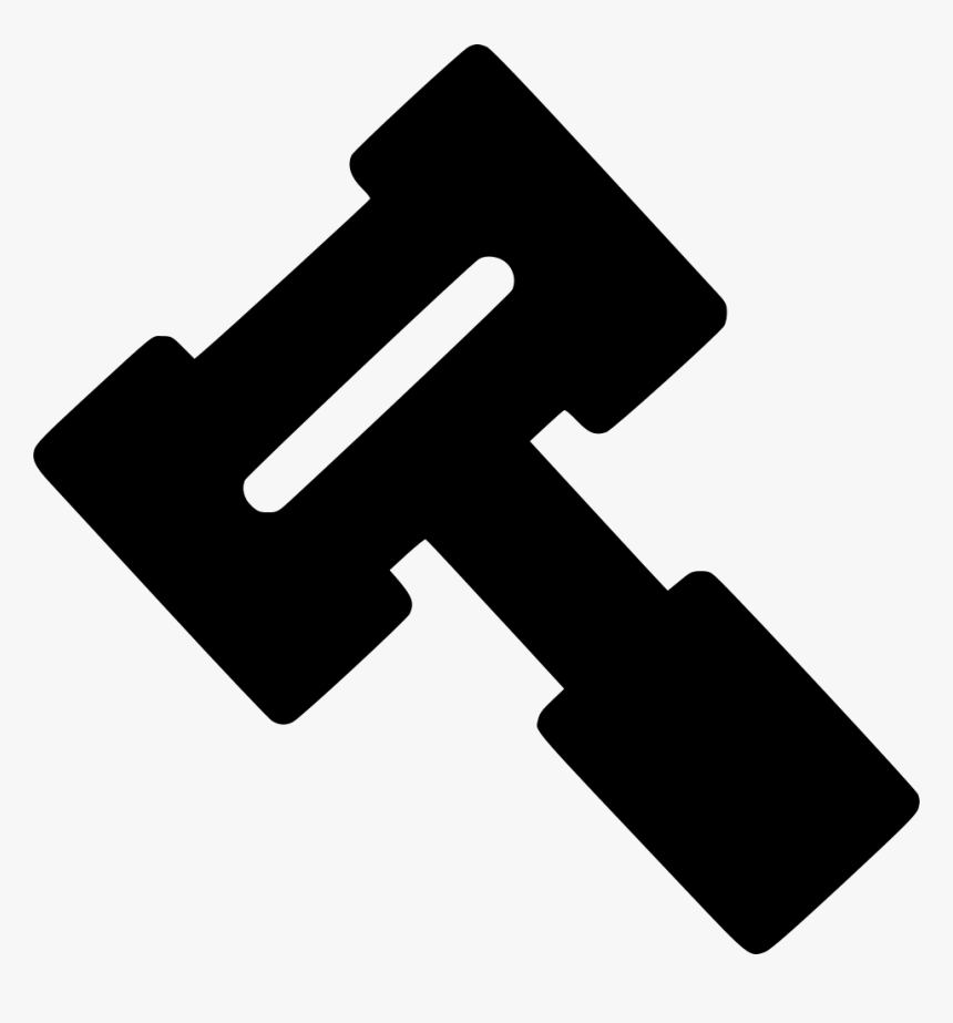 Gavel Law And Crime - Icon, HD Png Download