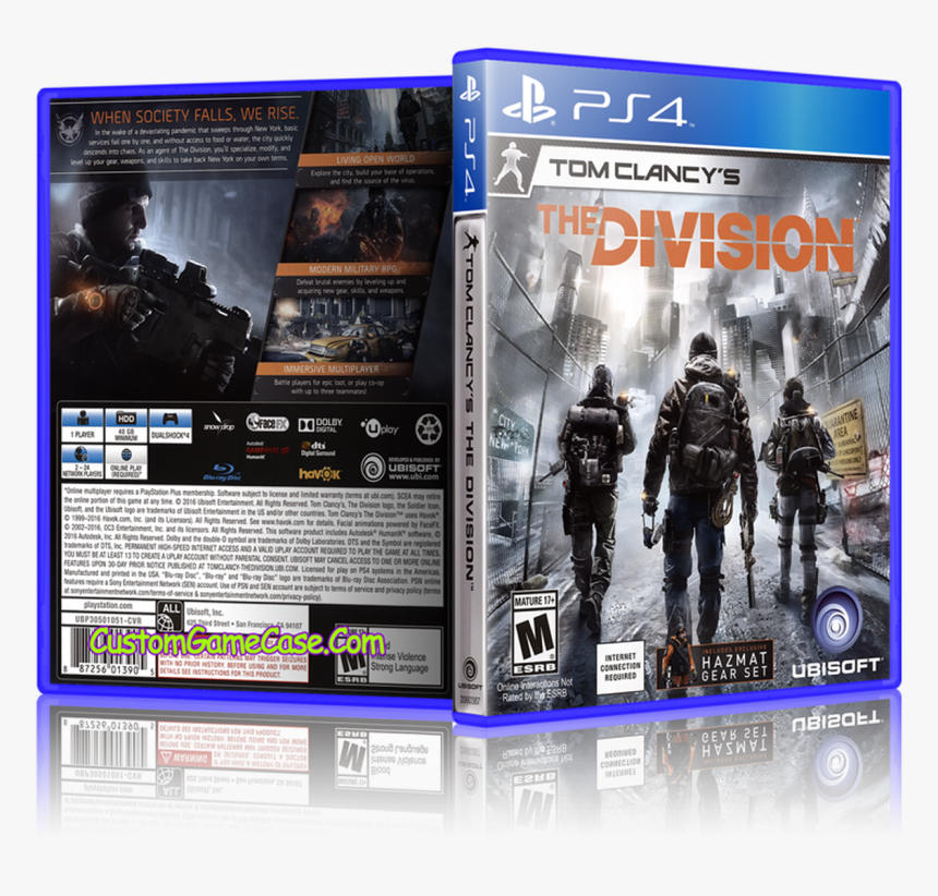 Tom Clancy S The Division - Tom Clancy's The Division Ps4, HD Png Download