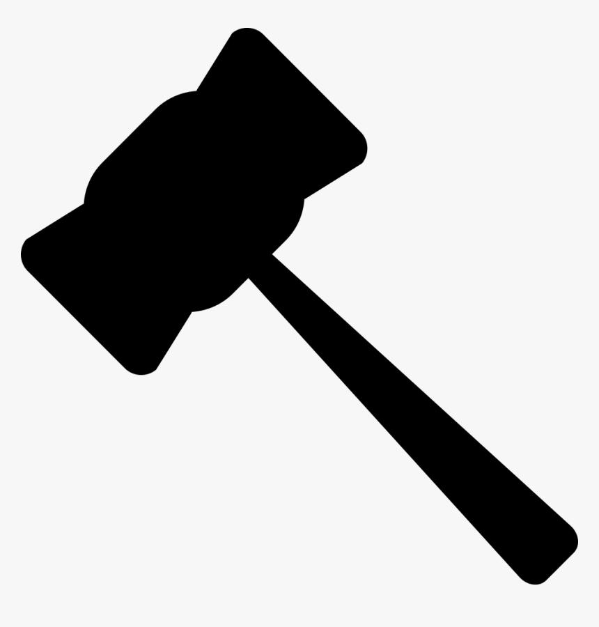 Justice Hammer Icon Png, Transparent Png