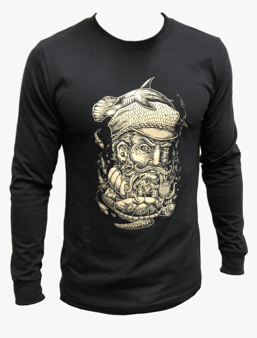 Long-sleeved T-shirt, HD Png Download