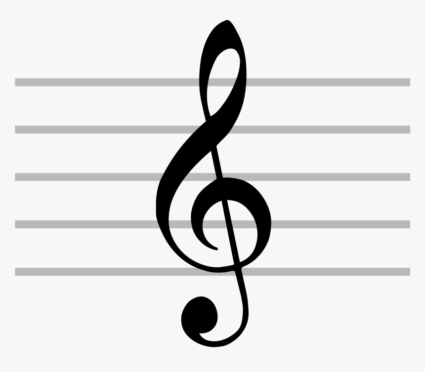 Transparent Music Png - Symbol Of G Clef, Png Download
