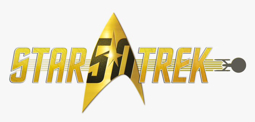 Star Trek 50th Logo, HD Png Download