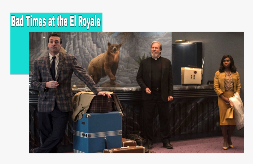 Jon Hamm Bad Times At The El Royale Death, HD Png Download