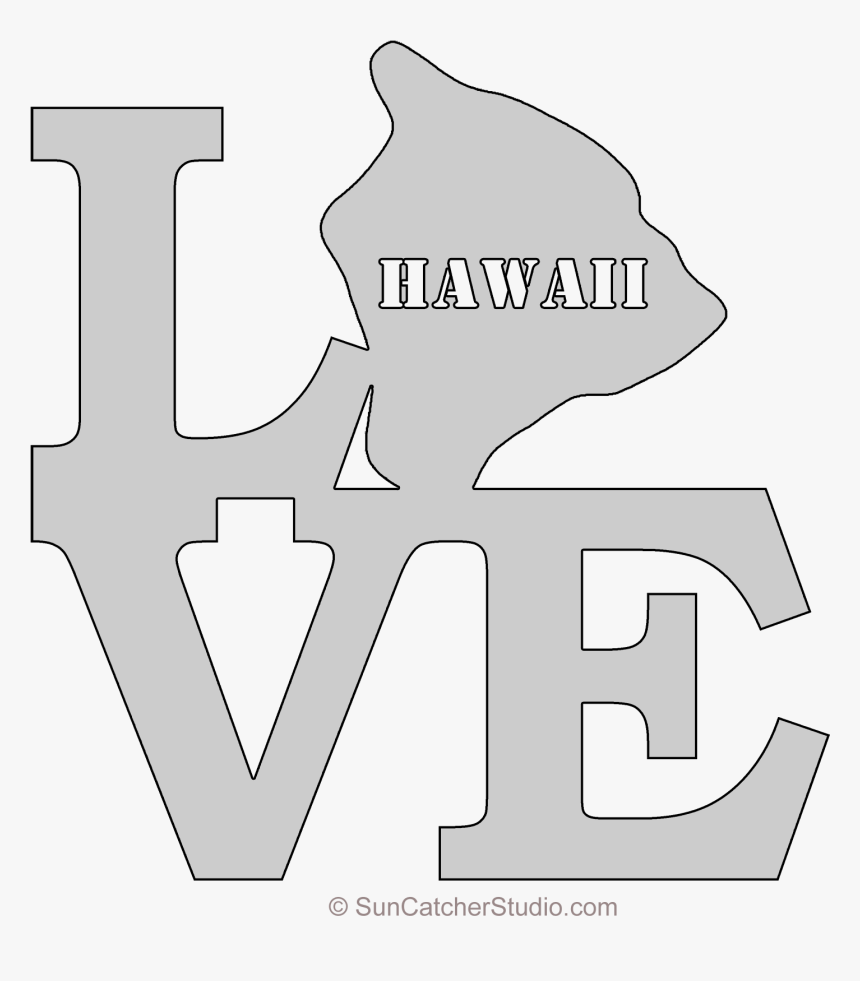 Scroll Saw Love Pattern, HD Png Download
