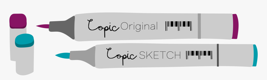 Copic Art Markers - Calligraphy, HD Png Download