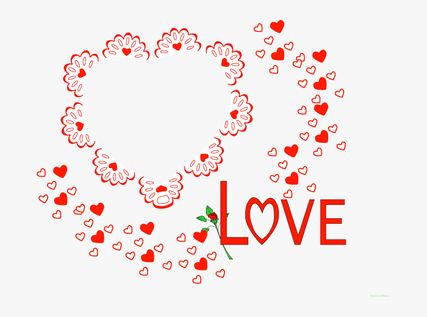 Valentines Day Digital Frame - Valentine's Day In Wishes Daughter, HD Png Download