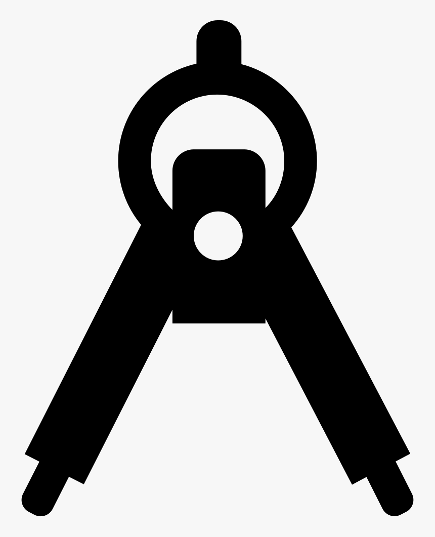 Compass Maths Drawing Tool - Compass, HD Png Download