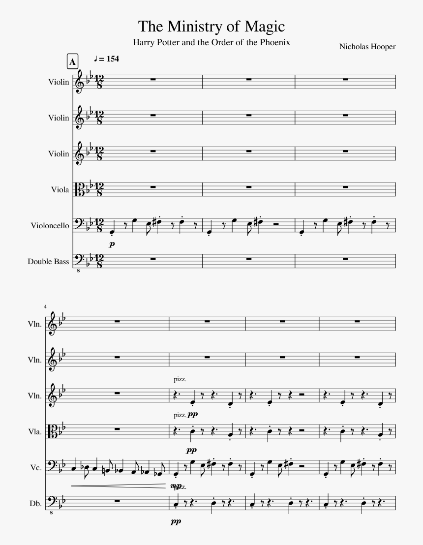 Concerning Hobbits Score, HD Png Download