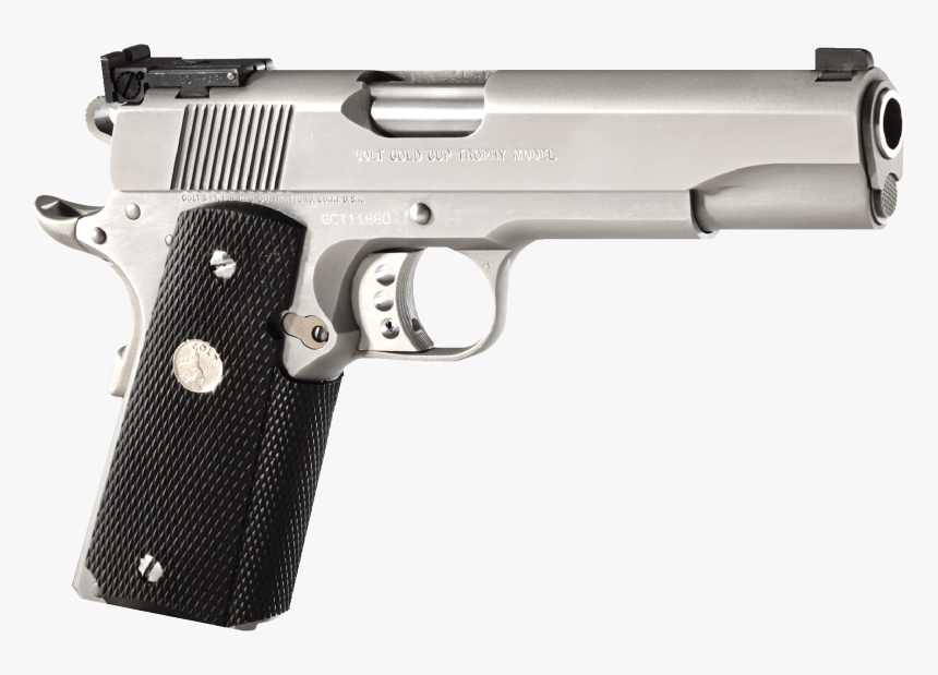 Colt 45 Gold Cup Hd Png Download Transparent Png Image Pngitem