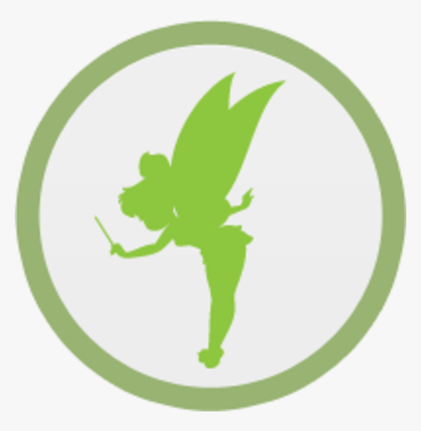 Tinker Bell Half Marathon Weekend - Tinkerbell Logo Circle, HD Png Download