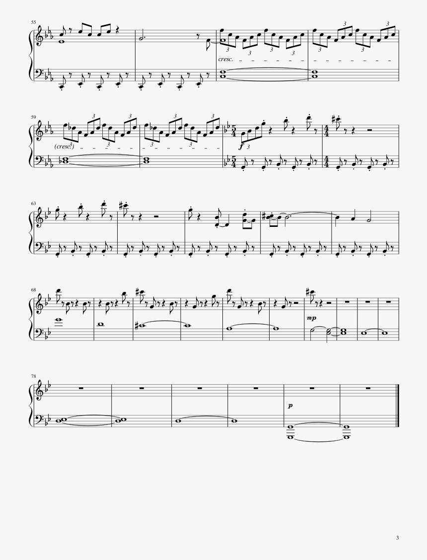 Richard Sanderson Reality Sheet Music, HD Png Download