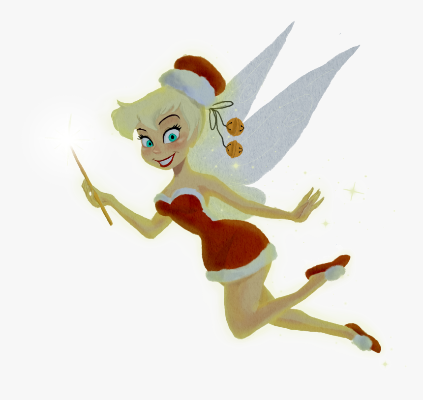 Tinkerbell Png Background Image - Tinkerbell Christmas Transparent, Png Download