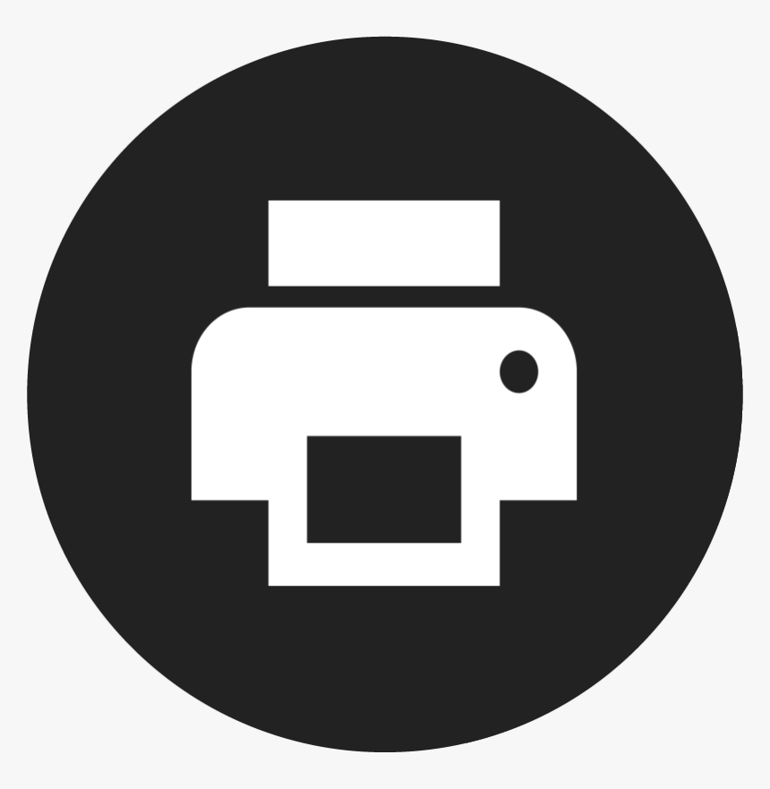 Print Share Button - Daily Dot, HD Png Download