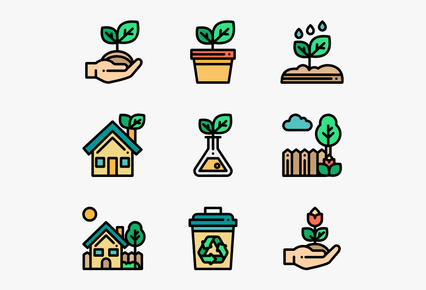 Greenhouse - Green House Icon Png, Transparent Png