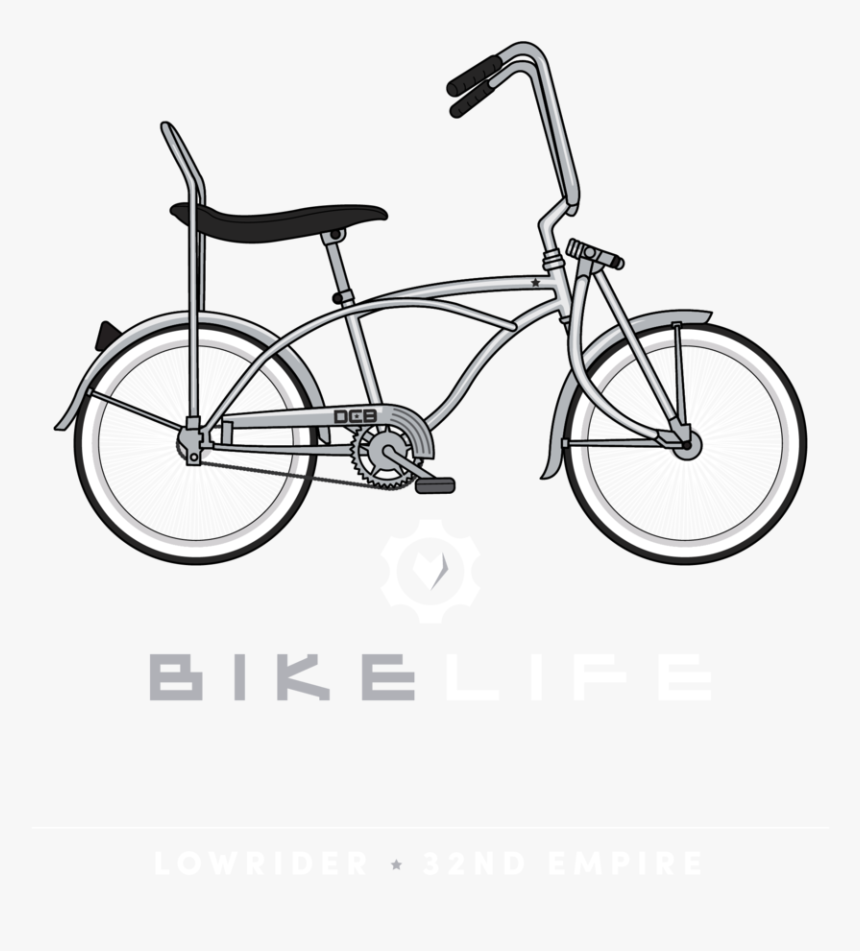 Bike Life Lowrider 32nd Empire - Lowrider Bicycle Clip Art, HD Png Download