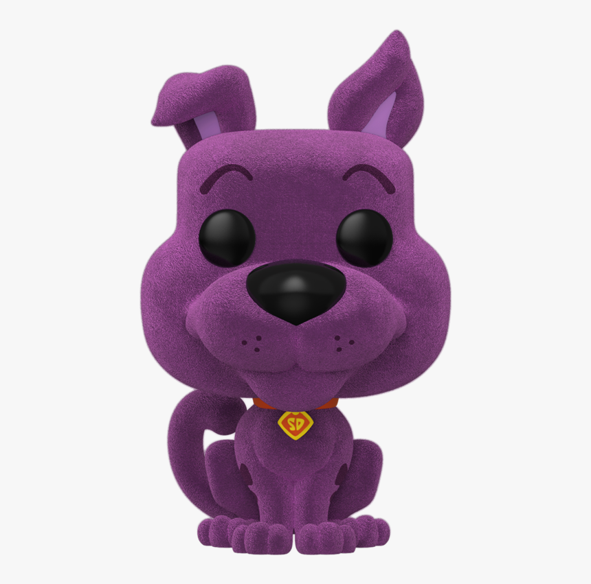 Scooby Doo - Funko Pop Scooby Doo Flocked, HD Png Download