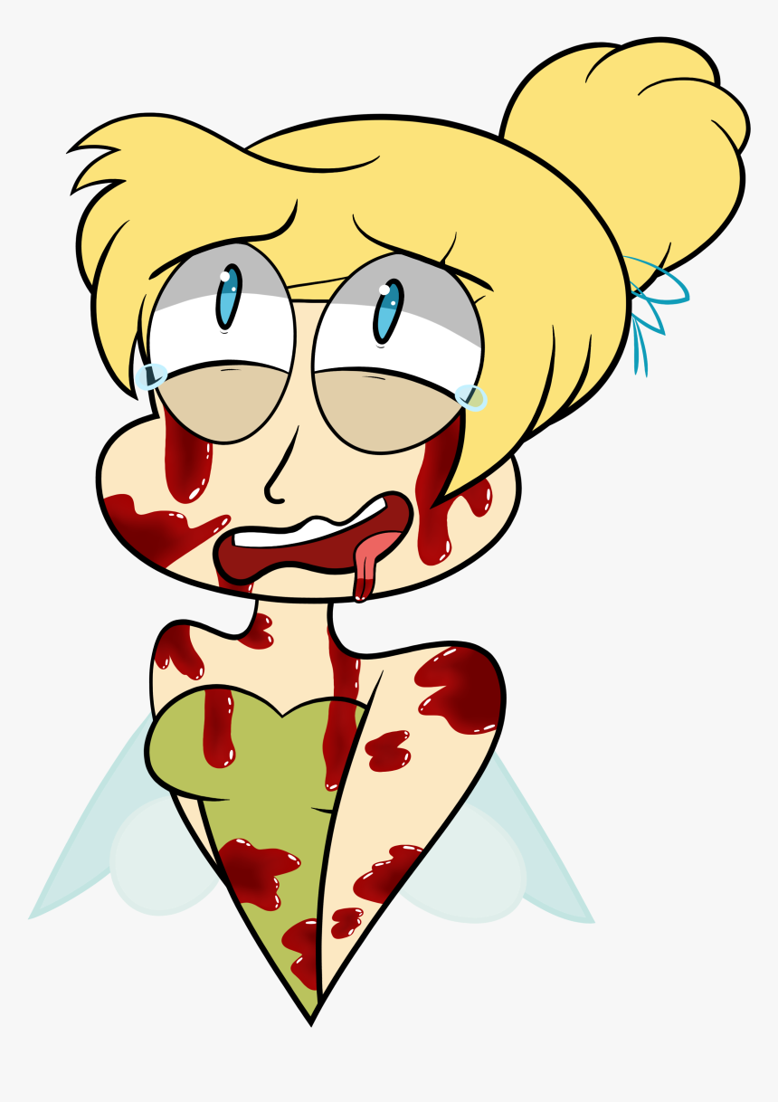 Bloody Tinkerbell - Cartoon, HD Png Download