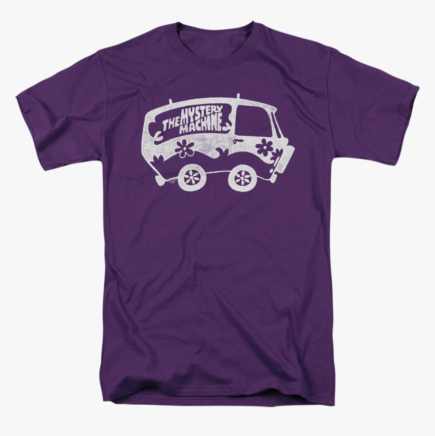 Purple Mystery Machine Scooby Doo T Shirt - Scooby Doo Shirt, HD Png Download