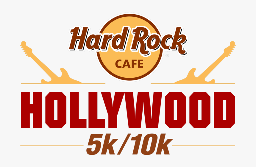 Hard Rock Cafe 5k/10k - Hard Rock Cafe Hollywood Race, HD Png Download