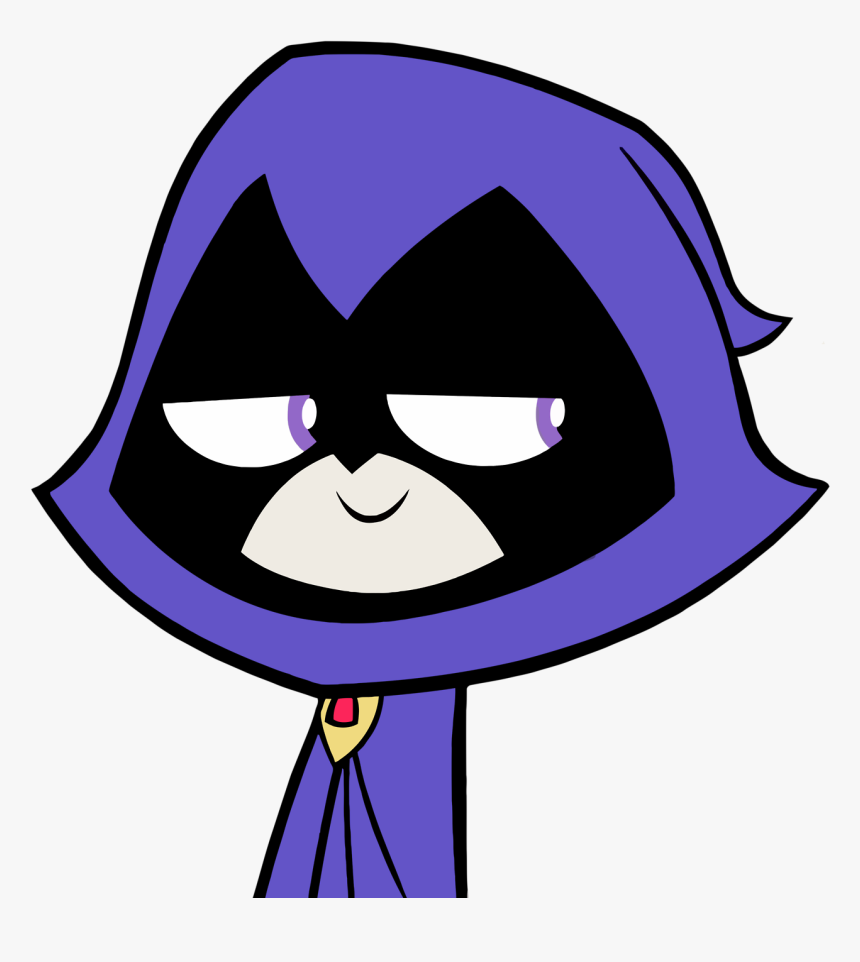 Teen Titans Go Raven Clipart - Teen Titans Go Raven, HD Png Download