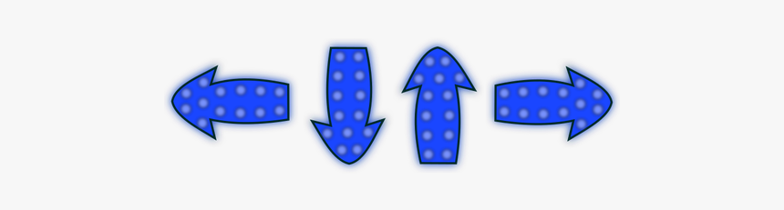 Blue Arrows Set - Arrow, HD Png Download