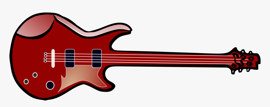 Clipart Hard Rock Cafe - Electric Guitar Clip Art, HD Png Download