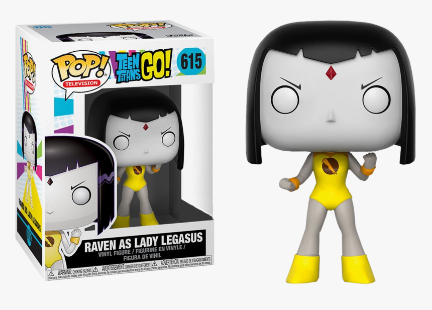 Teen Titans Go - Raven As Lady Legasus Funko Pop, HD Png Download