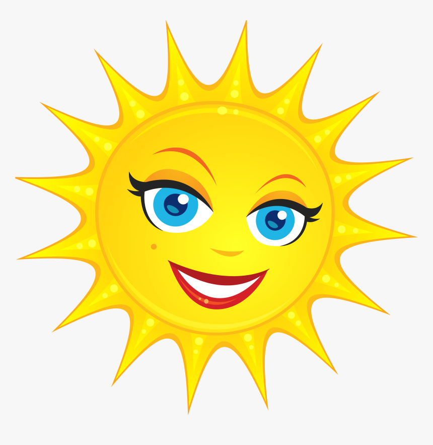 Transparent Cute Png Picture - Sun Png Cute Transparent, Png Download