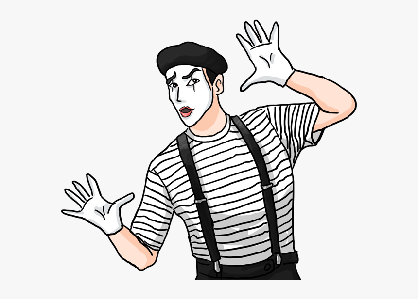 Submit A Mime A Guest Vidiot Vidiots - Mime Clipart, HD Png Download
