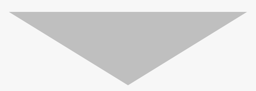 ثيمات مثلث - Upside Down Triangle In White, HD Png Download