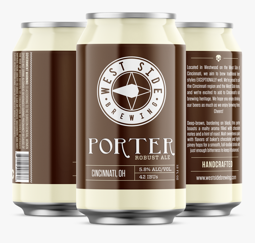 Porter Cans 3up - Guinness, HD Png Download