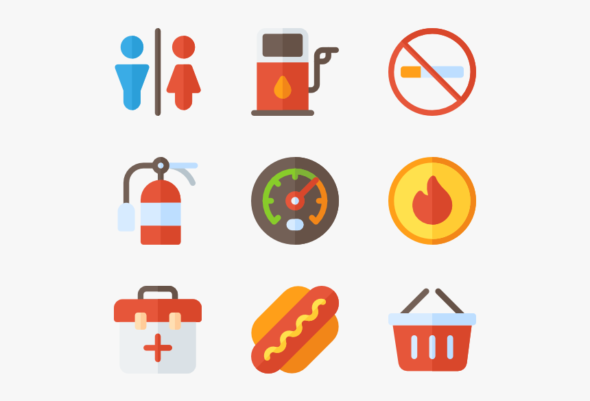 Gas Flat Icon, HD Png Download