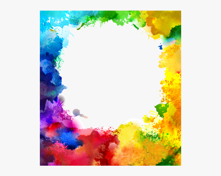 #splatter #paint #paintsplatter #colorsplash #splash - Splash Water Colour Background, HD Png Download